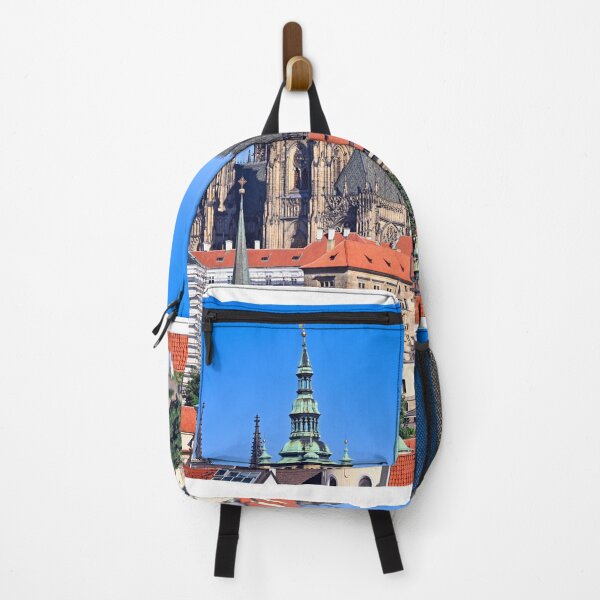 Item preview, Panoramic View of Prague Castle and St. Vitus Cathedral under Blue Sky designed and sold by goceris.