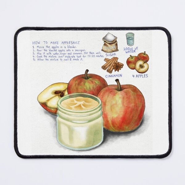 Item preview, Apples and Applesauce designed and sold by F-Fireheart.