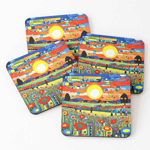 Item preview, Walking in the Meadow designed and sold by George Hutton Hunter.