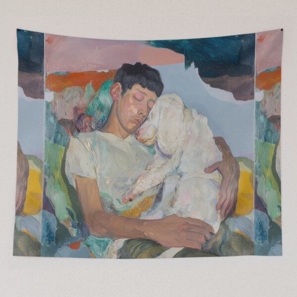 Item preview, Man Sleeping With His Dog designed and sold by that summer of ours.