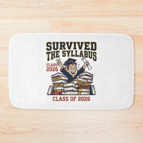 Item preview, Survived The Syllabus Class of 2026 Funny Graduate Textbook Aesthetic designed and sold by mood-draftsman.