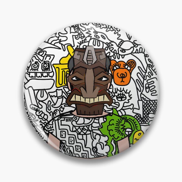 Item preview, Masked Faces Art | ⭐⭐⭐⭐⭐ Best Seller designed and sold by sunsetboardwalk.