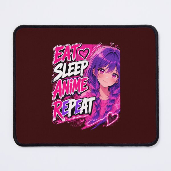 Item preview,  Eat Sleep Anime Repeat  designed and sold by hyunyoung17.