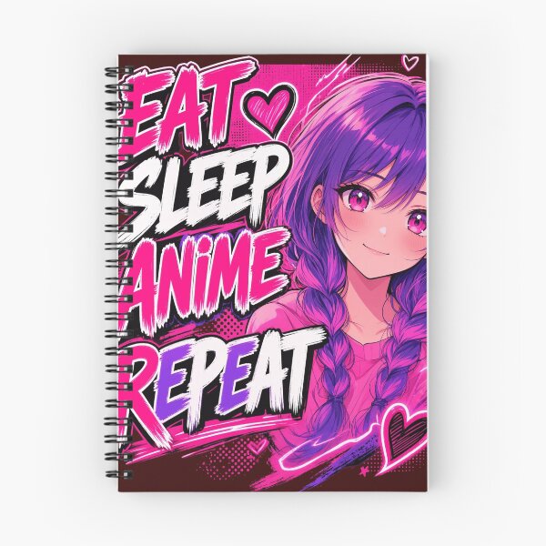 Item preview,  Eat Sleep Anime Repeat  designed and sold by hyunyoung17.