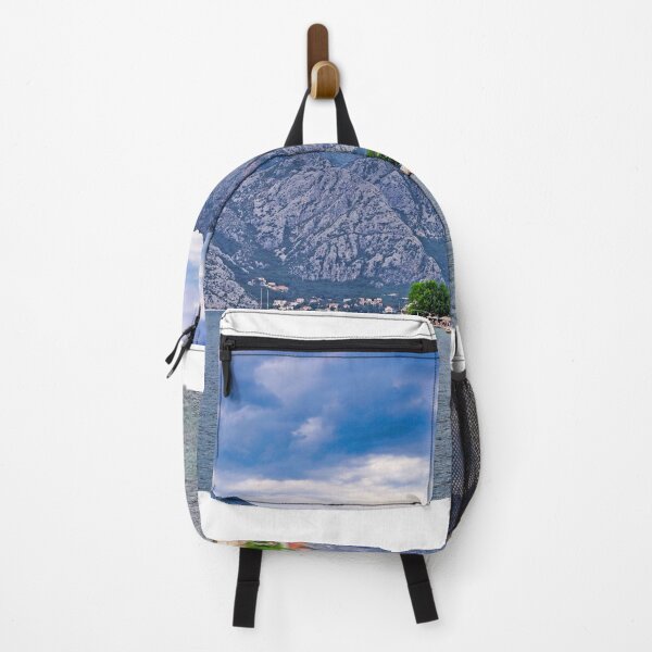 Item preview, Panoramic View of Bay of Kotor with Mountains and Coastal Village, Montenegro designed and sold by goceris.