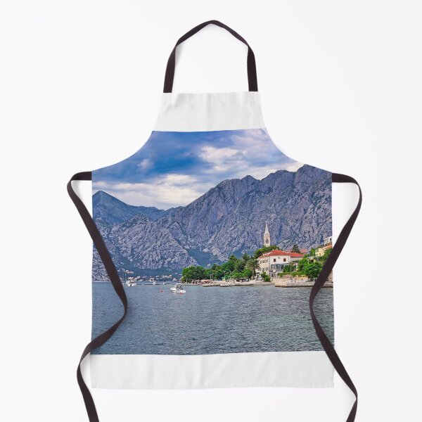 Item preview, Panoramic View of Bay of Kotor with Mountains and Coastal Village, Montenegro designed and sold by goceris.