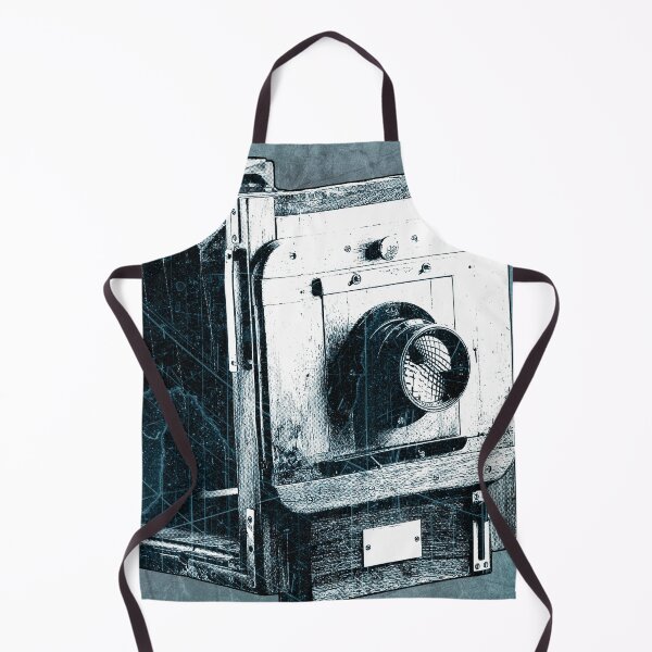 Item preview, Blue-tinted Antique Victorian Camera Large Format Dark Gothic Photography designed and sold by Ghoul Enterprises.