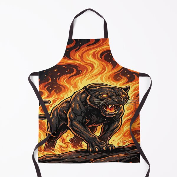 Item preview, Panther with Fire designed and sold by Mmarchi1991.