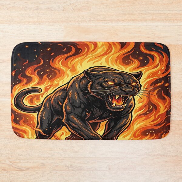 Item preview, Panther with Fire designed and sold by Mmarchi1991.