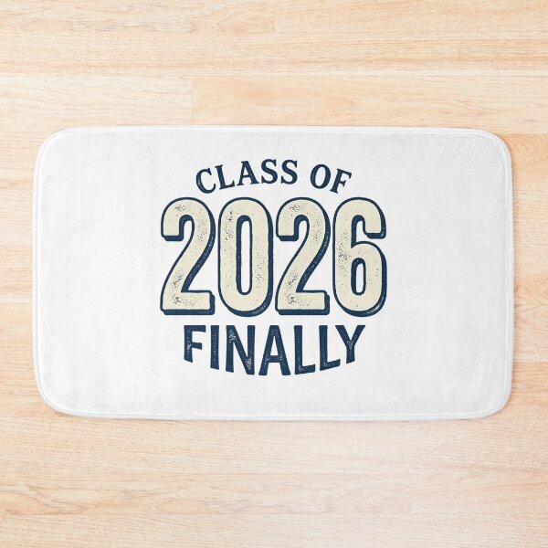 Item preview, Class of 2026 Finally Senior Graduate Retro Collegiate Vintage Aesthetic designed and sold by mood-draftsman.