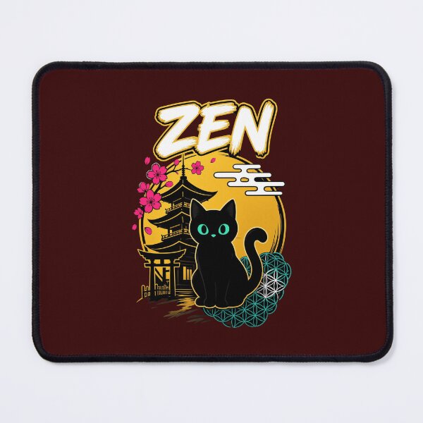 Item preview, Zen Black Cat designed and sold by hyunyoung17.