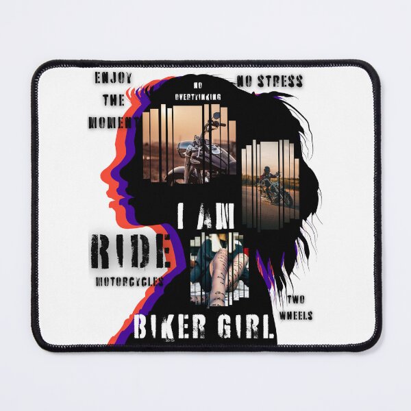 Item preview, I am biker girl. designed and sold by Page13Design.