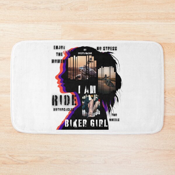 Item preview, I am biker girl. designed and sold by Page13Design.