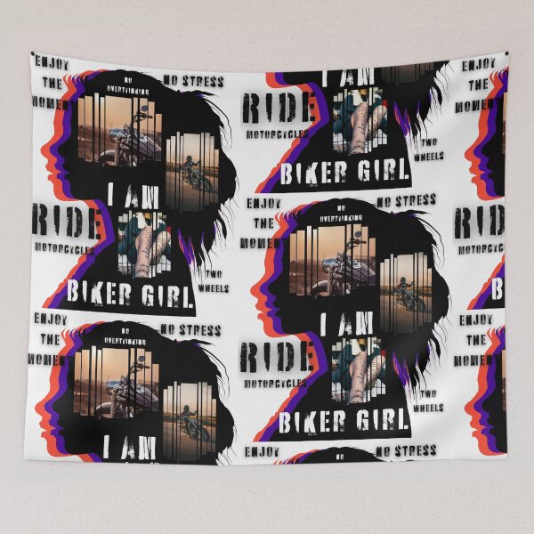 Item preview, I am biker girl. designed and sold by Page13Design.