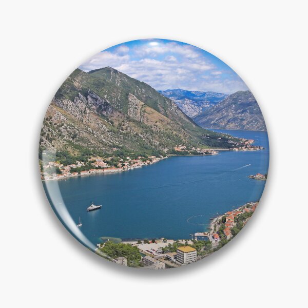 Item preview, Aerial Panoramic View of Kotor Bay and Old Town, Montenegro designed and sold by goceris.
