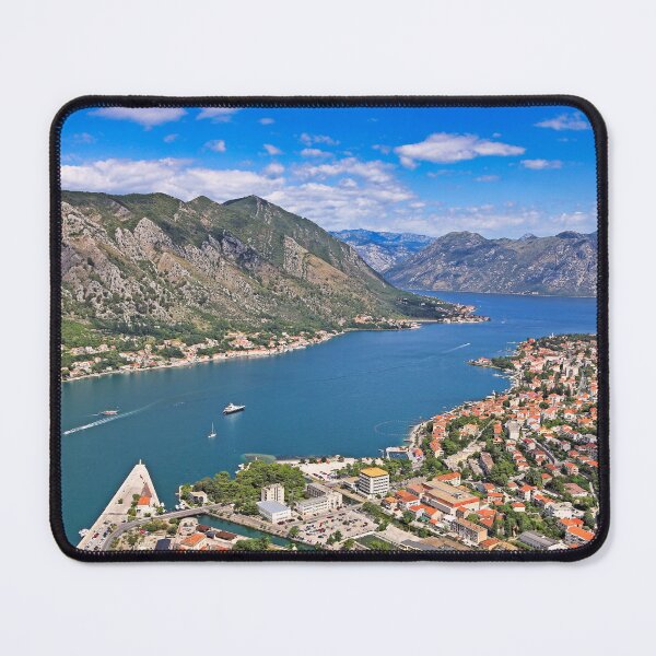 Item preview, Aerial Panoramic View of Kotor Bay and Old Town, Montenegro designed and sold by goceris.