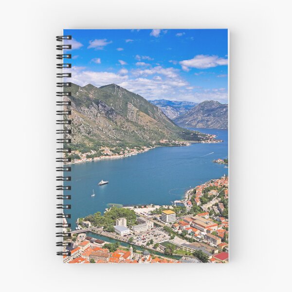 Item preview, Vista panorámica aérea de la bahía de Kotor y el casco antiguo, Montenegro. designed and sold by goceris.