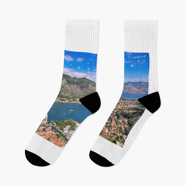 Item preview, Aerial Panoramic View of Kotor Bay and Old Town, Montenegro designed and sold by goceris.
