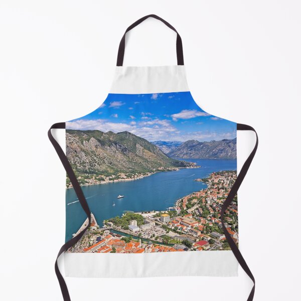 Item preview, Aerial Panoramic View of Kotor Bay and Old Town, Montenegro designed and sold by goceris.