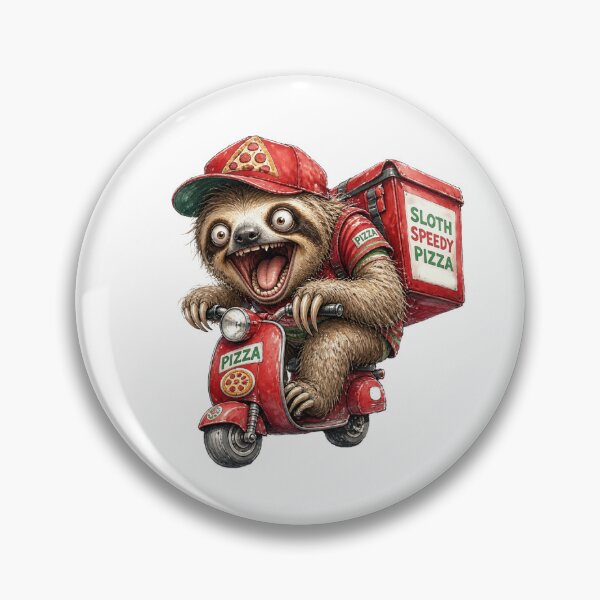 Item preview, Slowest Sloth Pizza Delivery Driver In The World designed and sold by Wilcox PhotoArt.