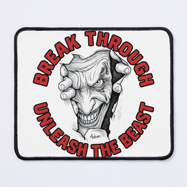 Item preview, Break Through Unleash The Beast Joker designed and sold by Adom-Fashon.