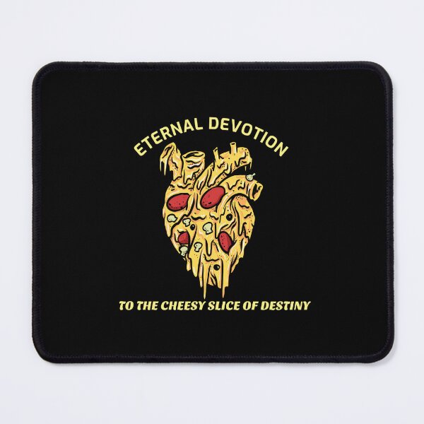 Item preview, Eternal Devotion To The Cheesy Slice Of Destiny - Pizza Heart designed and sold by chatzous.