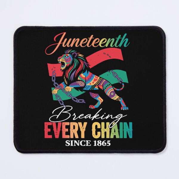Item preview, Juneteenth Breaking Every Chain Since 1865 Black History Freedom Celebration designed and sold by drawwiika+44.