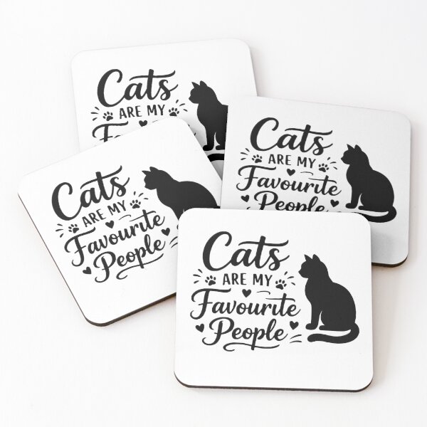 Item preview, Cats are my favourite people designed and sold by hsgreen.