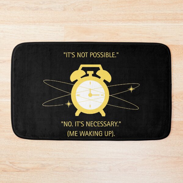 Item preview, Its Necessary Me Waking Up Funny Interstellar Parody designed and sold by Mircea786.