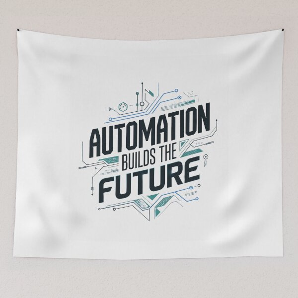 Item preview, Automation Builds the Future Engineer designed and sold by Amr Darwish Graphic designer.