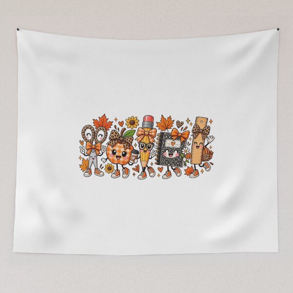 Item preview, Cute Fall School Supplies Autumn Teacher Classroom designed and sold by Merchrise.