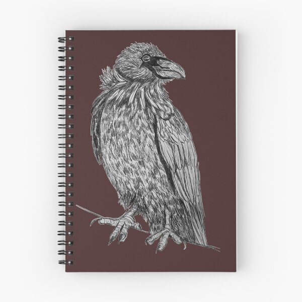 Item preview, Gothic Raven Halloween Art designed and sold by JustArtSoulUK.