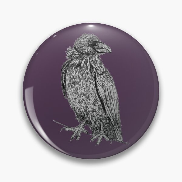 Item preview, Gothic Raven Halloween Art designed and sold by JustArtSoulUK.