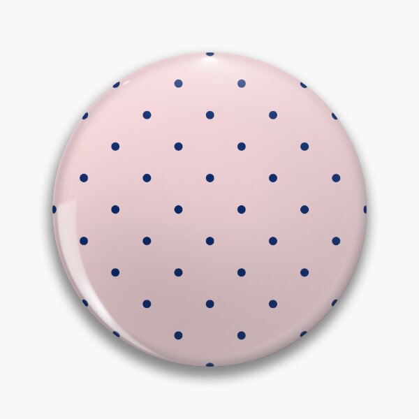 Item preview, Light Pink and Navy Tiny Polka Dot Pattern Cute Aesthetic designed and sold by ElGhazal-Art.