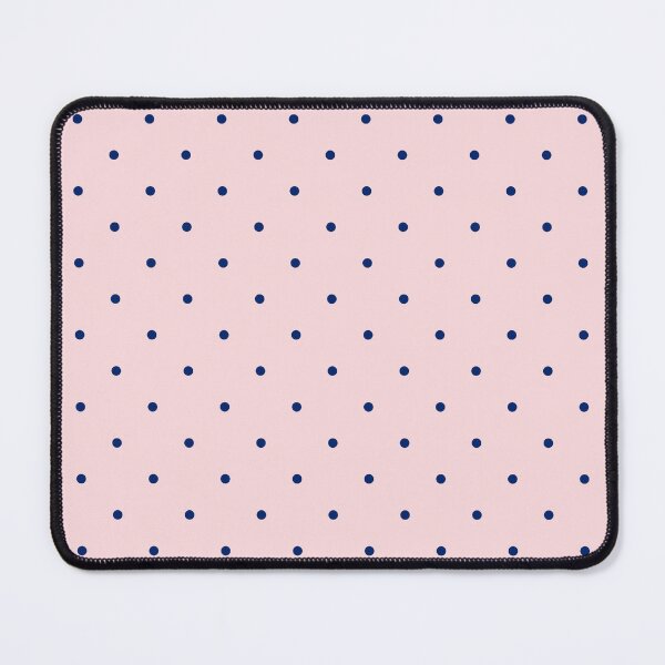 Item preview, Light Pink and Navy Tiny Polka Dot Pattern Cute Aesthetic designed and sold by ElGhazal-Art.
