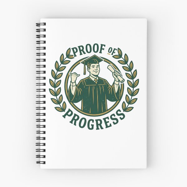 Item preview, Proof Of Progress Graduate Diploma Laurel Wreath Shaka Aesthetic designed and sold by mood-draftsman.
