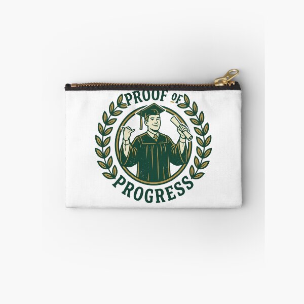 Item preview, Proof Of Progress Graduate Diploma Laurel Wreath Shaka Aesthetic designed and sold by mood-draftsman.