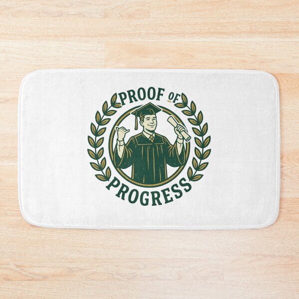 Item preview, Proof Of Progress Graduate Diploma Laurel Wreath Shaka Aesthetic designed and sold by mood-draftsman.