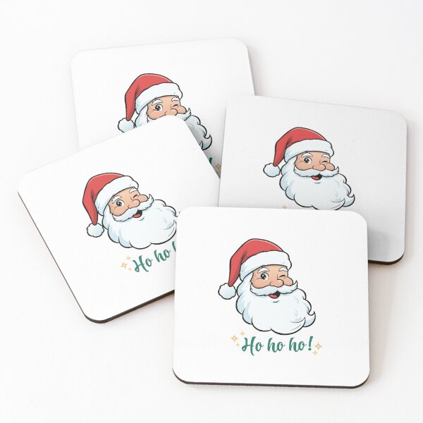 Item preview, Cute Winking Santa Claus Ho Ho Ho Christmas Holiday Design designed and sold by serotonin75114.