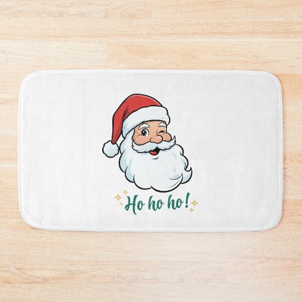 Item preview, Cute Winking Santa Claus Ho Ho Ho Christmas Holiday Design designed and sold by serotonin75114.