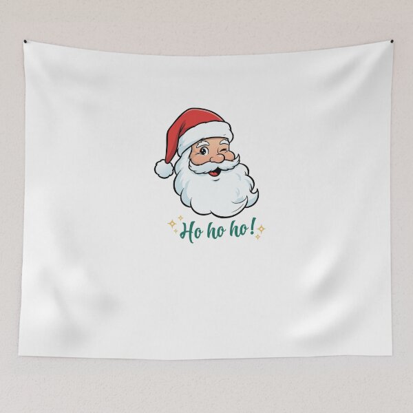 Item preview, Cute Winking Santa Claus Ho Ho Ho Christmas Holiday Design designed and sold by serotonin75114.