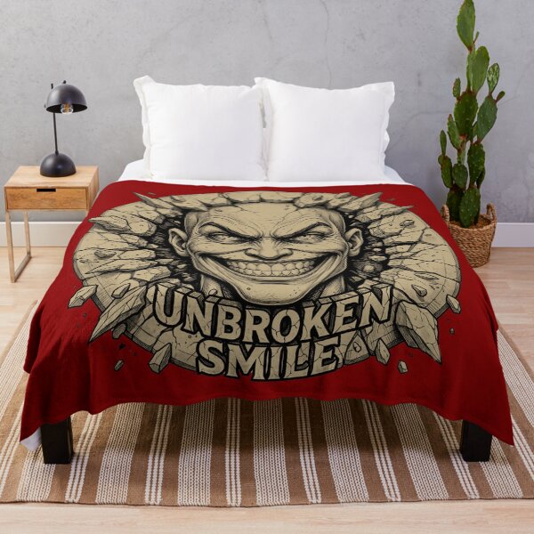 Item preview, Unbroken Smile Creepy Bald Head designed and sold by MarCinu Art.