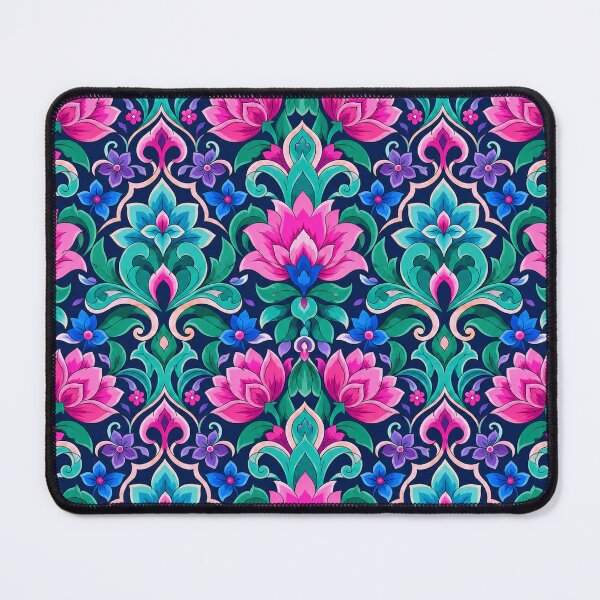 Item preview, Vibrant Lotus Floral Ornamental Patter designed and sold by Kaistudio1111.