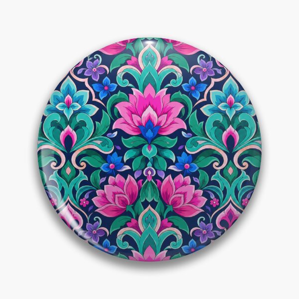 Item preview,  Vibrant Lotus Floral Ornamental Patter designed and sold by Kaistudio1111.