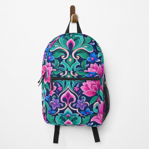 Item preview, Vibrant Lotus Floral Ornamental Patter designed and sold by Kaistudio1111.