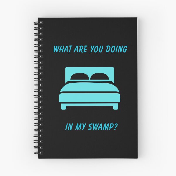 Item preview, What Are You Doing In My Swamp Funny Parody designed and sold by Mircea786.