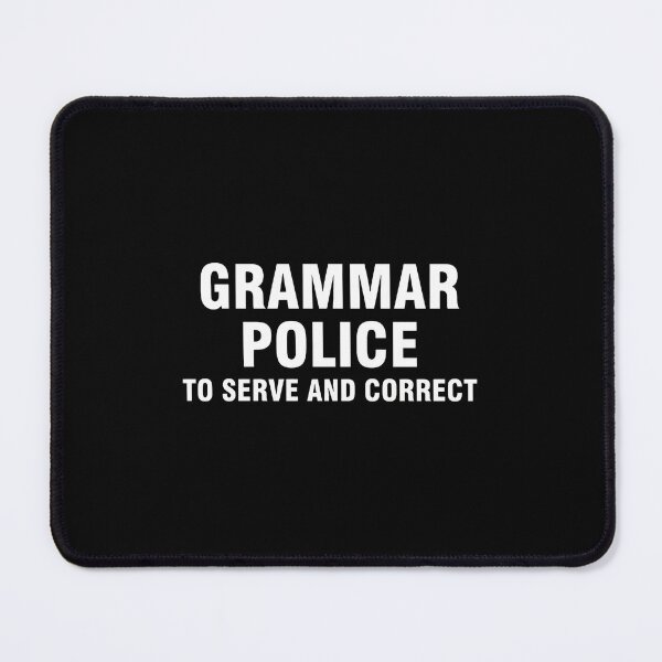 Item preview, Grammar Police To Serve And Correct Emblem designed and sold by arnitzhugu.