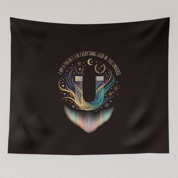 Item preview, I AM MAGNET FOR EVERYTHING GOOD IN THIS UNIVERSE designed and sold by SkrabinhoArt.