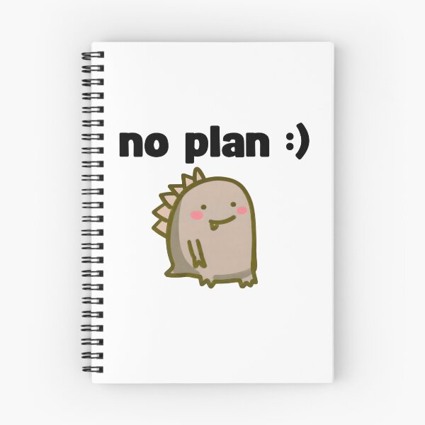 Item preview, cute no plan yellow dinosaur designed and sold by Rockveil Co..