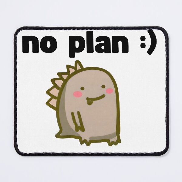 Item preview, cute no plan yellow dinosaur designed and sold by Rockveil Co..